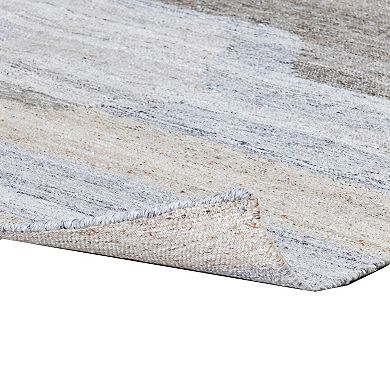 Yuz 2 X 3 Indoor Outdoor Small Area Rug With Beige Gray Abstract Tones