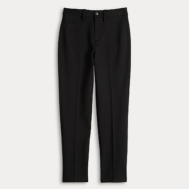 Women's LC Lauren Conrad High-Rise Skinny Ankle Ponte Pants