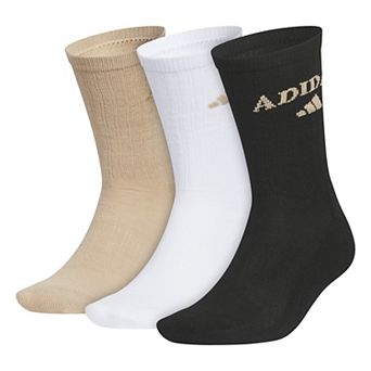 Men's adidas Foundation 3-Pack Crew Socks