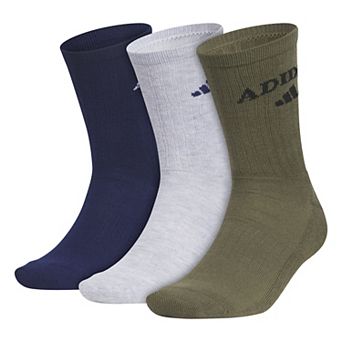 Men's adidas Foundation 3-Pack Crew Socks