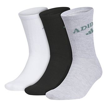 Men's adidas Foundation 3-Pack Crew Socks