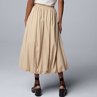 Women's Simply Vera Vera Wang Bubble Cargo Midi Skirt