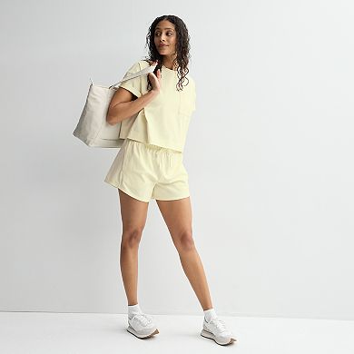 Women's FLX Heavyweight Jersey Drawstring Shorts