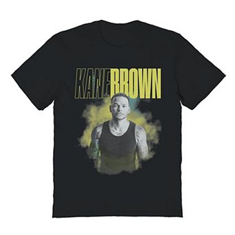 Men's Kane Brown Smoke Yellow Graphic Tee