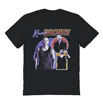 Men's Kane Brown KB Yellow Graphic Tee