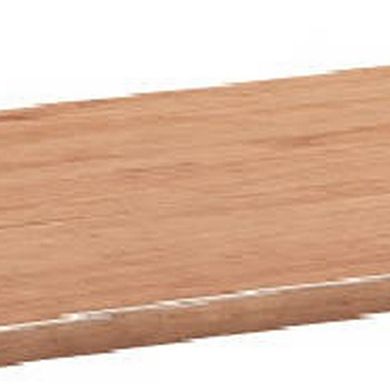 Tina 63 Inch Dining Table, Rectangular, Live Edge Natural Brown Wood