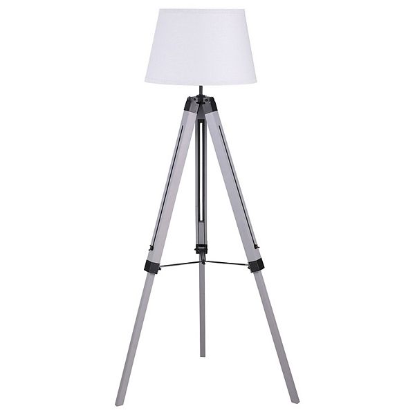 Benjara 56 Inch Floor Lamp with Taper...