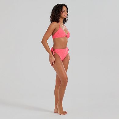 Juniors' Ninety-Nine° Heart Time Halter Bikini