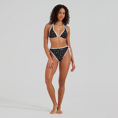 Juniors' Ninety-Nine° Tunneled Tall Triangle Bikini