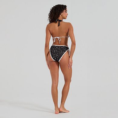 Juniors' Ninety-Nine° Tunneled Tall Triangle Bikini