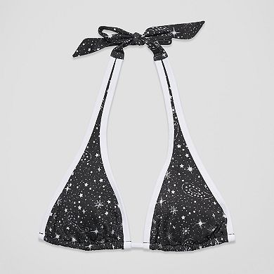 Juniors' Ninety-Nine° Tunneled Tall Triangle Bikini