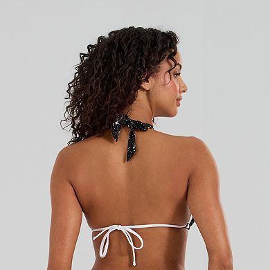Juniors' Ninety-Nine° Tunneled Tall Triangle Bikini