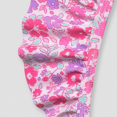 Juniors' Ninety-Nine° Microruffle Smocked Bralette