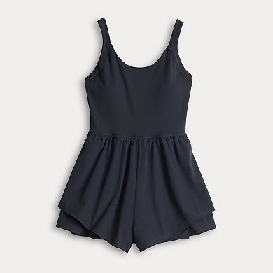 Women's FLX Lowback Layered Sporty Romper