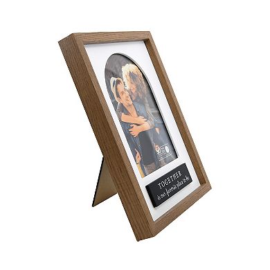 New View Gifts & Accessories Arched Mat Frame with Sentiment - 5" x 7"