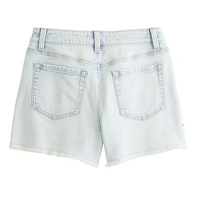 Girls 6-20 SO® High Rise Denim Shorts in Regular & Plus Size