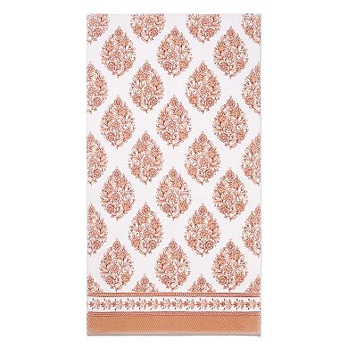 Caro Home Janine Printed Velour Bath Towel