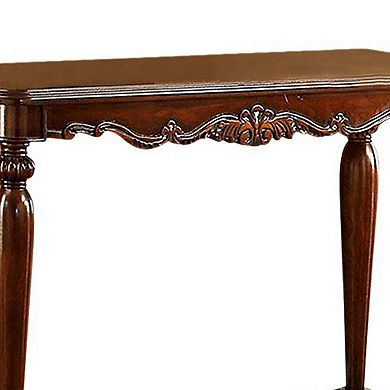 Bunbury Traditional Sofa Table, Cherry
