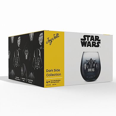 Star Wars 4-Pack Dark Side Stemless Drinking Glasses