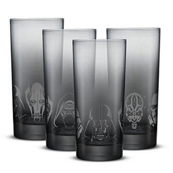 Star Wars 4-Pack Dark Side Tall Drinking Glasses