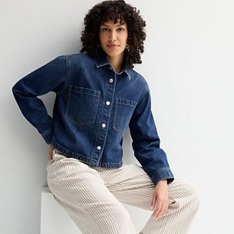 Women's Sonoma Goods For Life® Cropped Shacket