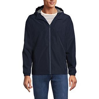 Men's Lands' End School Uniform Rain Jacket