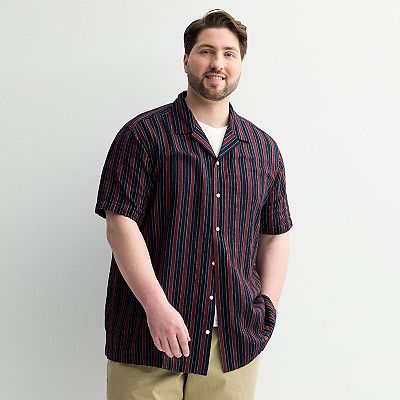 sonoma dress shirts Big & Tall Sonoma Goods For Life Perfect Length Button-Down Shirt, Men's, Size: Large Tall, Gray