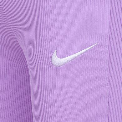 Girls 4-6x Nike 2-Piece Ribbed Quarter-Zip Top & Leggings Set