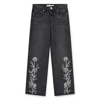 Girls 7-16 Levi's® Embroidered Western Floral Wide Leg Jeans