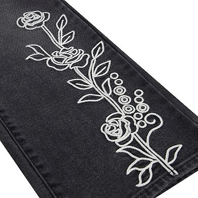 Girls 7-16 Levi's® Embroidered Western Floral Wide Leg Jeans