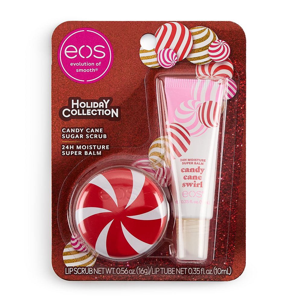 cookie swirl c lip balm eos Candy Cane Swirl 24H Moisture Super Balm