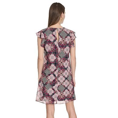 Women's Harper Rose Printed Chiffon Dress