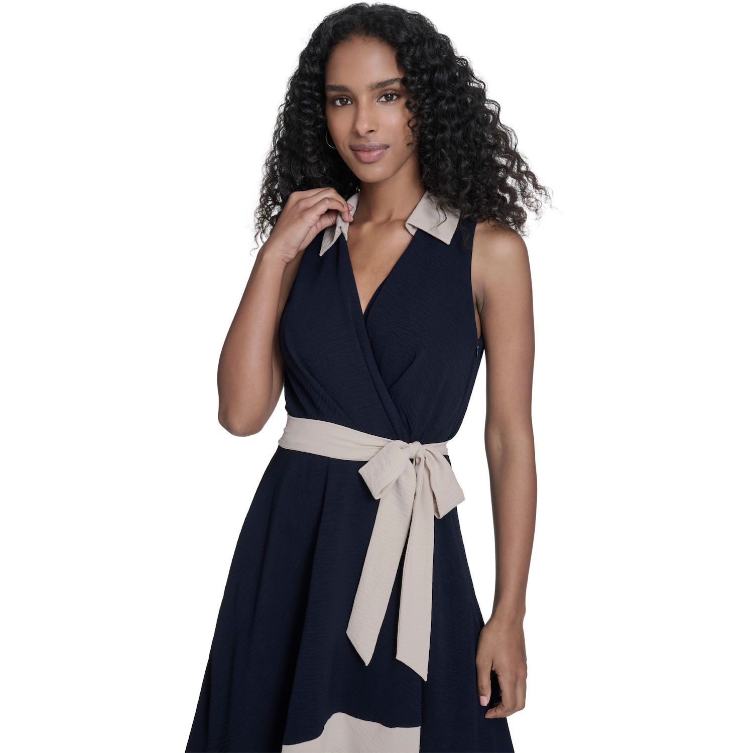 Женское платье Harper Rose Collared Colorblock — фото 4