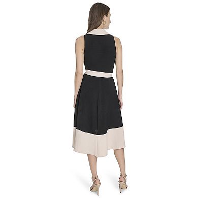 Women's Harper Rose Collared Colorblock Dress