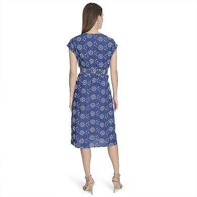 Women's Harper Rose Sleeveless Collared Fit & Flare Dress