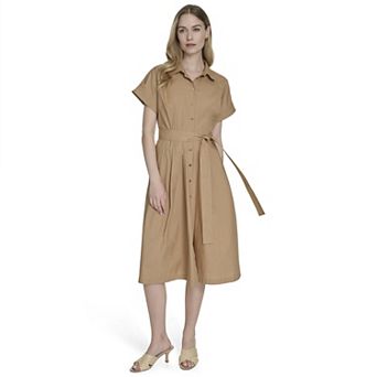 Women's La Nouvelle Renaissance Short Sleeve Shirt Dress