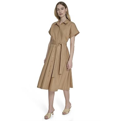 Women's La Nouvelle Renaissance Short Sleeve Shirt Dress