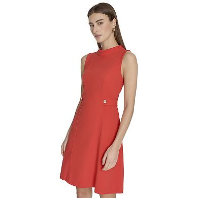 Women's La Nouvelle Renaissance Sleeveless Mockneck Dress