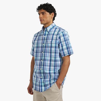 Men's Chaps Short Sleeve Button-Down Shirt