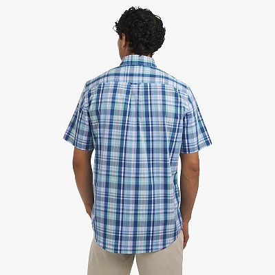 chaps short sleeve dress shirts Men's Chaps Short Sleeve Button-Down Shirt