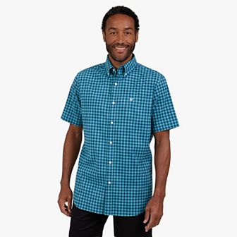 Men's Chaps Short Sleeve Button-Down Shirt