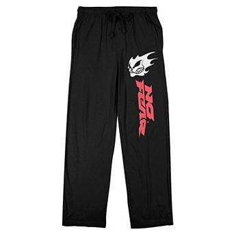 Men's No Fear Skull Logo Pajama Pants