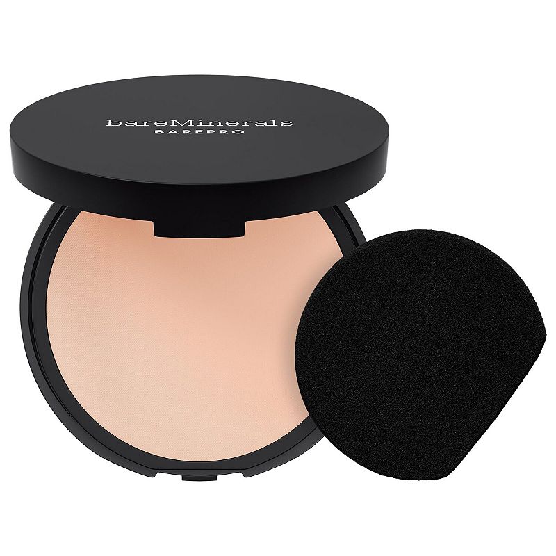 bareMinerals BAREPRO 24HR Skin Perfecting Talc-Free Matte Powder Foundation  Fair 10 Cool