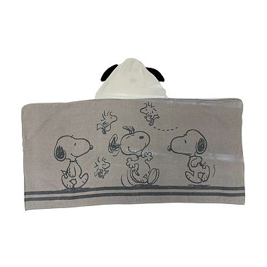 Kids' Peanuts True Friendship Hooded Towel