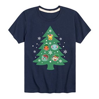 Boys 8-20 Pokémon Partners Tree Graphic Tee