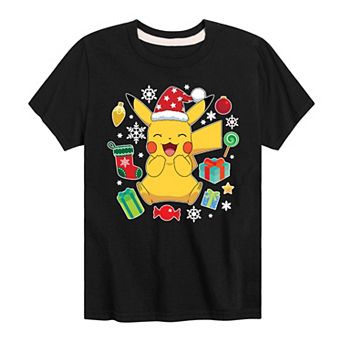 Boys 8-20 Pokémon Pika Presents Graphic Tee