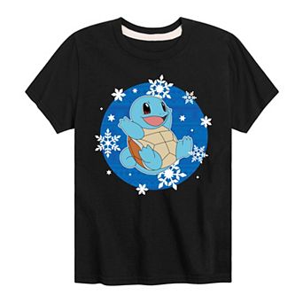 Boys 8-20 Pokémon Squirtle Snowflakes Graphic Tee