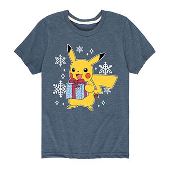 Boys 8-20 Pokémon Pika Presents Graphic Tee