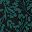 Emerald Black Floral
