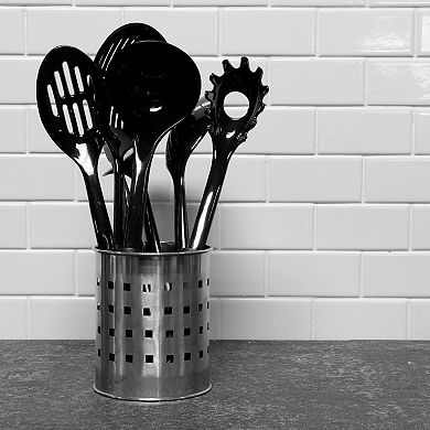 Nylon Slotted Spoon 11.5 inch Black